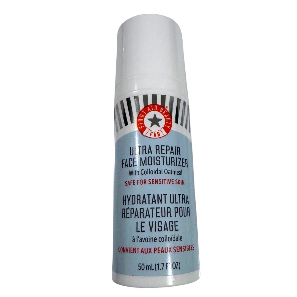 First Aid Beauty Ultra Repair Face Moisturizer Sensitive Skin 1.7oz